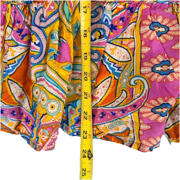 NWT Rachel Zoe Boho Flutter Sleeve Floral Print Top Women's SZ Large NEW Cottage - Picture 8 of 11